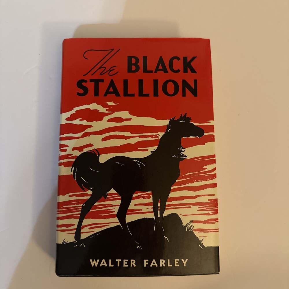 The Black Stallion by Walter Farley Vintage Hardcover Book